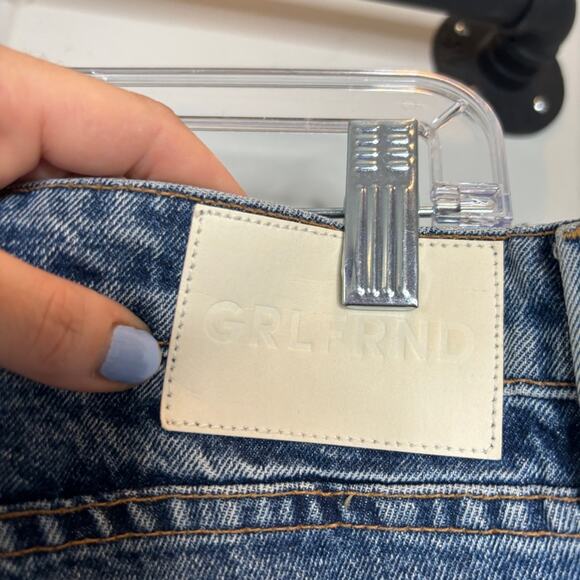 GRLFRND Kate Low Rise Slim Crop Jean in Hidden Hills - Picture 8 of 11